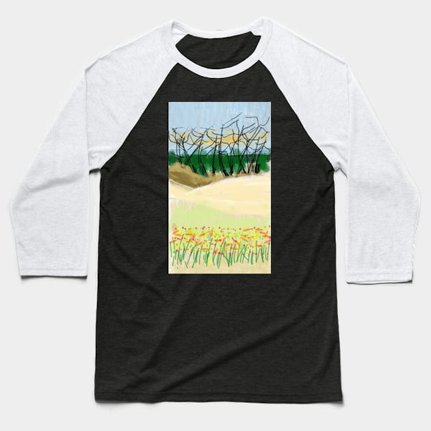 My paintings. Baseball T-Shirt by DAVT